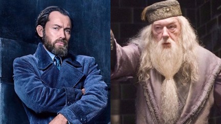 Jude Law as young Dumbledore