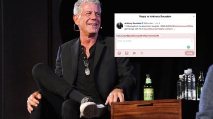 Replies to Anthony Bourdain's death on Twitter