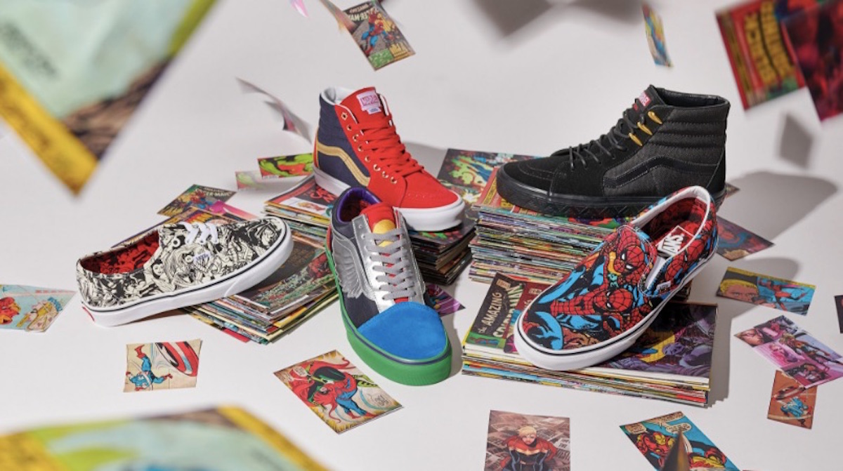 Vans' Marvel shoe collection