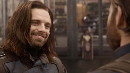 bucky in Avengers: infinity war