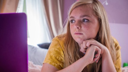 Elsie Fisher as Kayla in Bo Burnham's Eighth Grade.