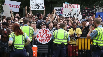 unite the right 2, nazis, racist, white supremacists, washington dc, charlottesville