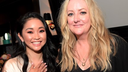 Susan Johnson and Lana Condor