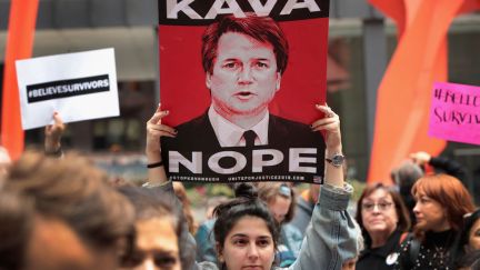 Brett Kavanaugh protests