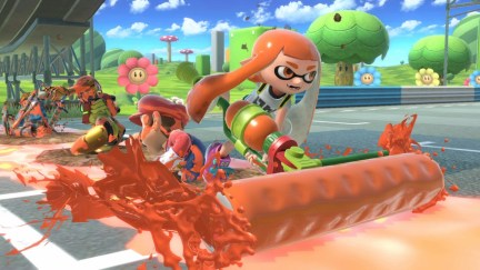 smash bros ultimate splatoon inkling nintendo