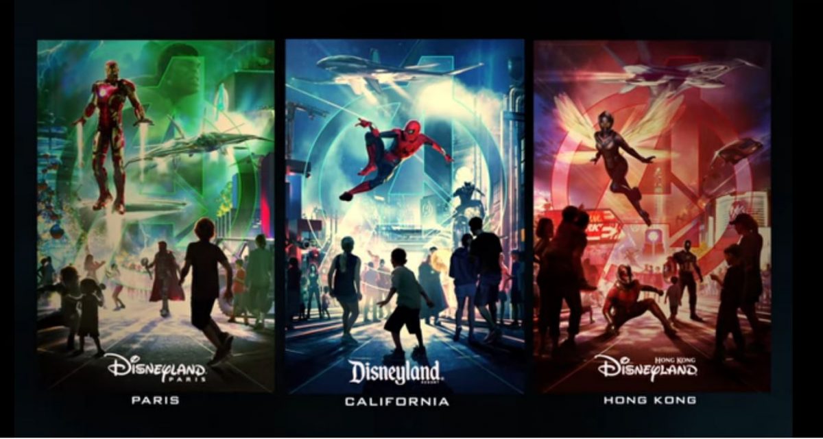 marvel disney theme parks