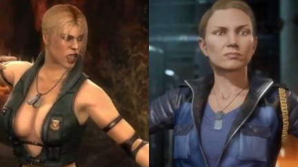 Sonya Blade in MK9 vs MKX