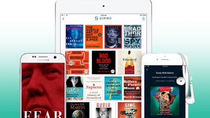 scribd displayed on an Apple ipad, iphone, and samsung phone