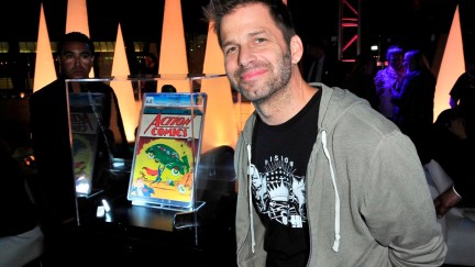 Zack Snyder at Superman 75 party.