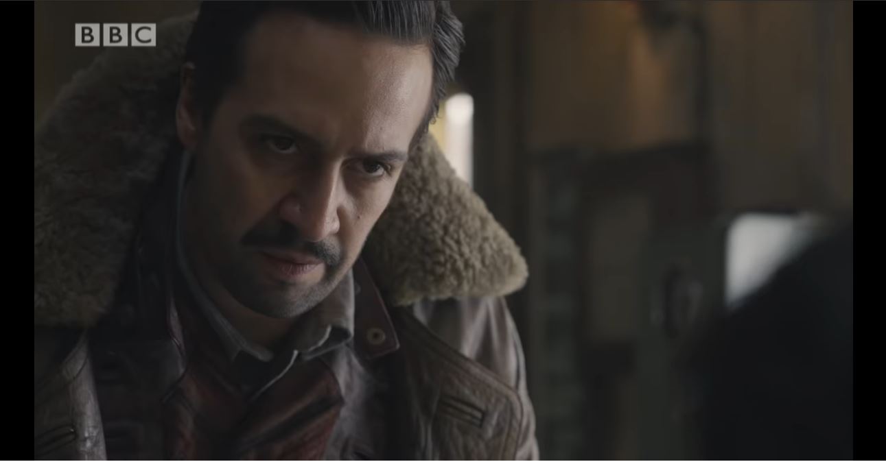 Lin-Manuel MIranda plays Lee Scoresby in the BBC's His Dark Materials miniseries.