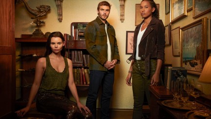 Ryn, Maddie, and Ben in a promotional photo for Siren.