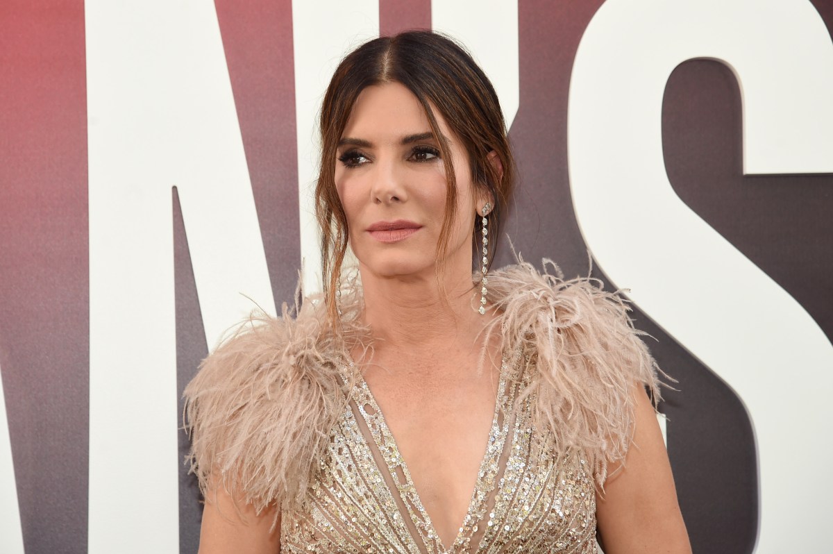 Sandra Bullock attends the "Ocean's 8" World Premiere.