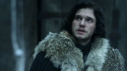 Jon Snow (Kit Harrington) knows nothing in Game of Thrones.