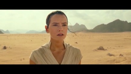 star wars the rise of a skywalker trailer rey