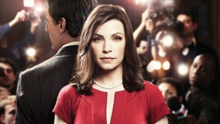 Julianna Margulies, star of The Good Wife, in the first season poster for the series.