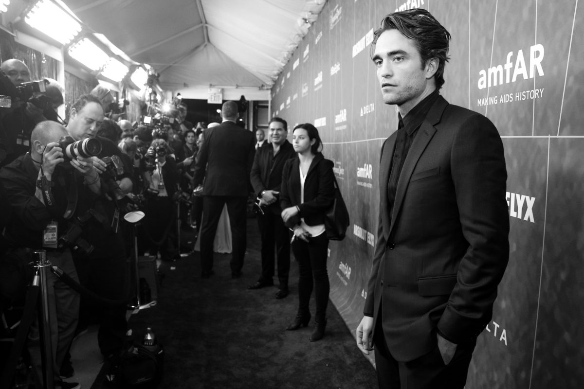 Robert Pattinson on the red carpet