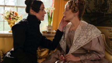 suranne jones and sophie rundle in gentleman jack.