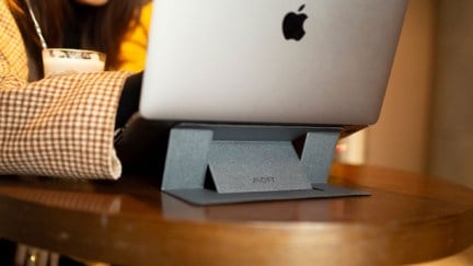 Laptop computer stand.