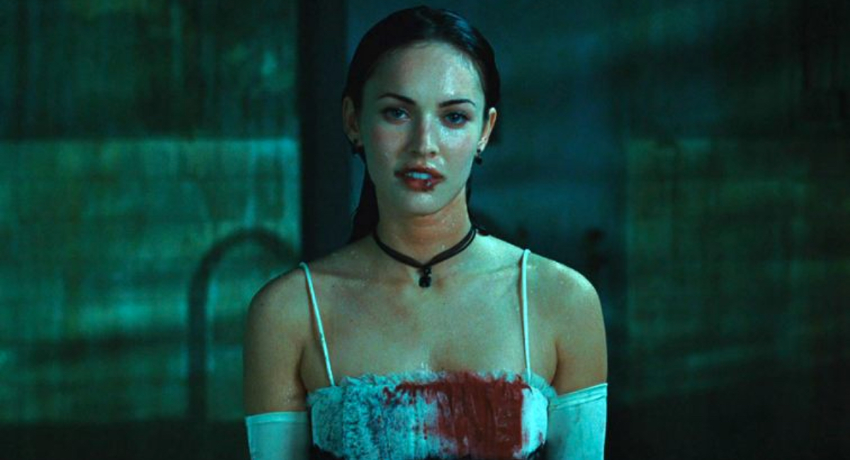 Jennifer (Megan Fox) gets ready to murder another victim in the cult classic Jennifer's Body.