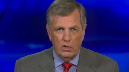 Brit Hume ranting about racism on Fox News.