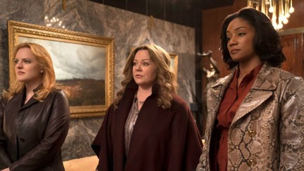 Melissa McCarthy, Tiffany Haddish, and Elisabeth Moss in The Kitchen.