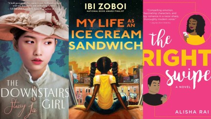 My Life as an Ice Cream Sandwich by Ibi Zoboi (Dutton Books for Young Readers) The Downstairs Girl by Stacey Lee (G.P. Putnam's Sons Books for Young Readers) The Right Swipe: A Novel by Alisha Rai (Avon)