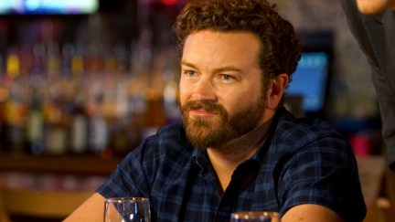 Danny Masterson makes a stink face in a still from The Ranch.