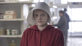 Elisabeth Moss as June in Hulu's The Handmaid's Tale.