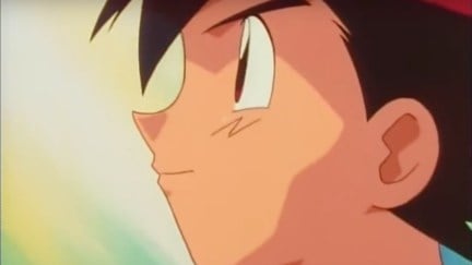 Ash is a Pokémon master, in the Aloha League