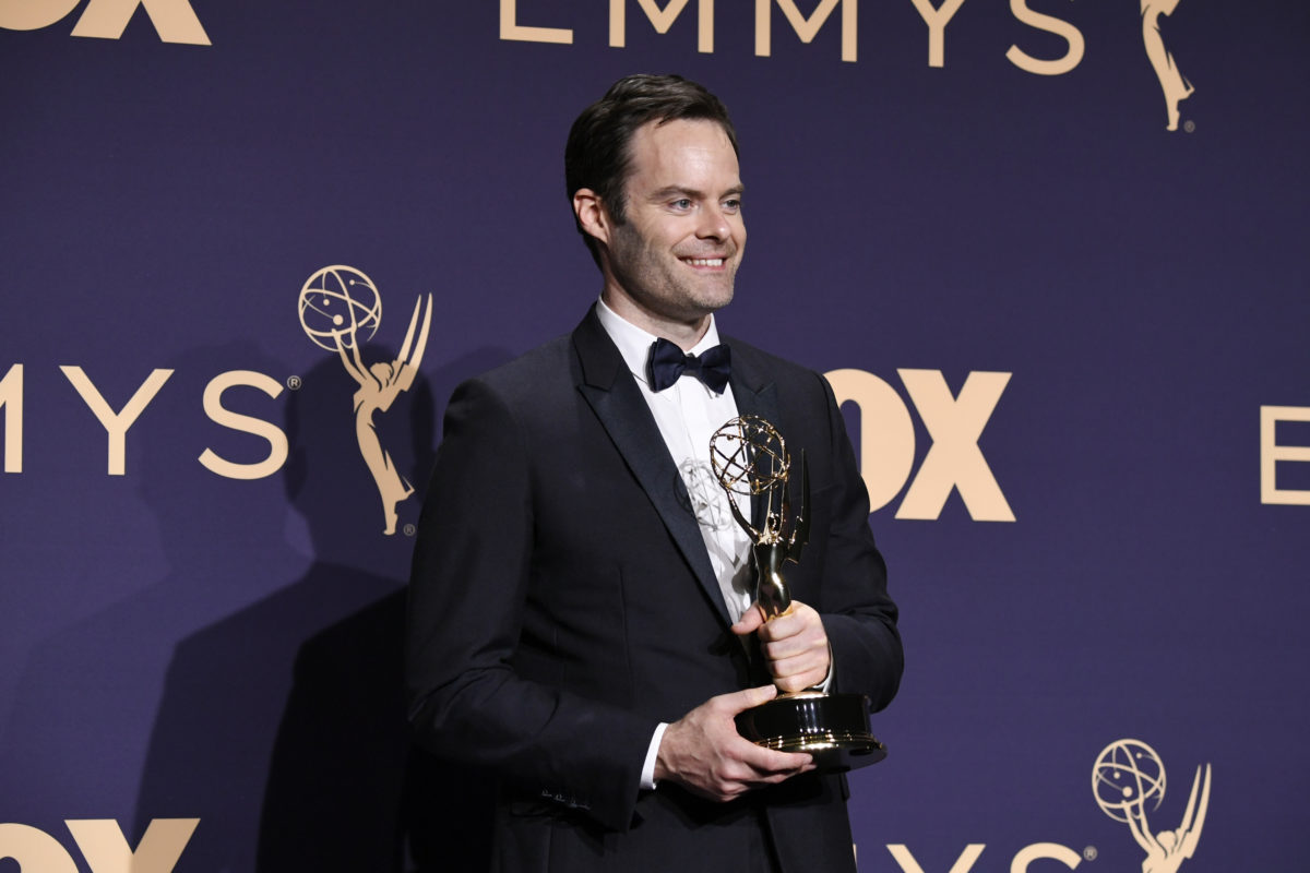 Bill Hader at the Emmys