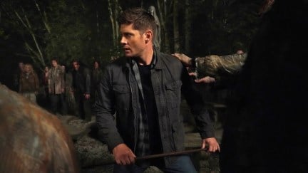 Dean winchester fights hell zombies