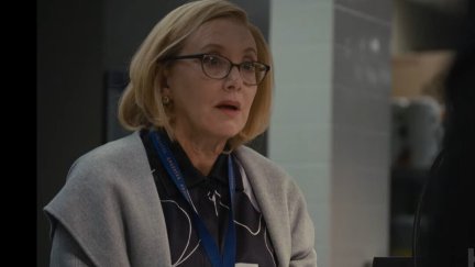 j. smith cameron as Gerri on Succession