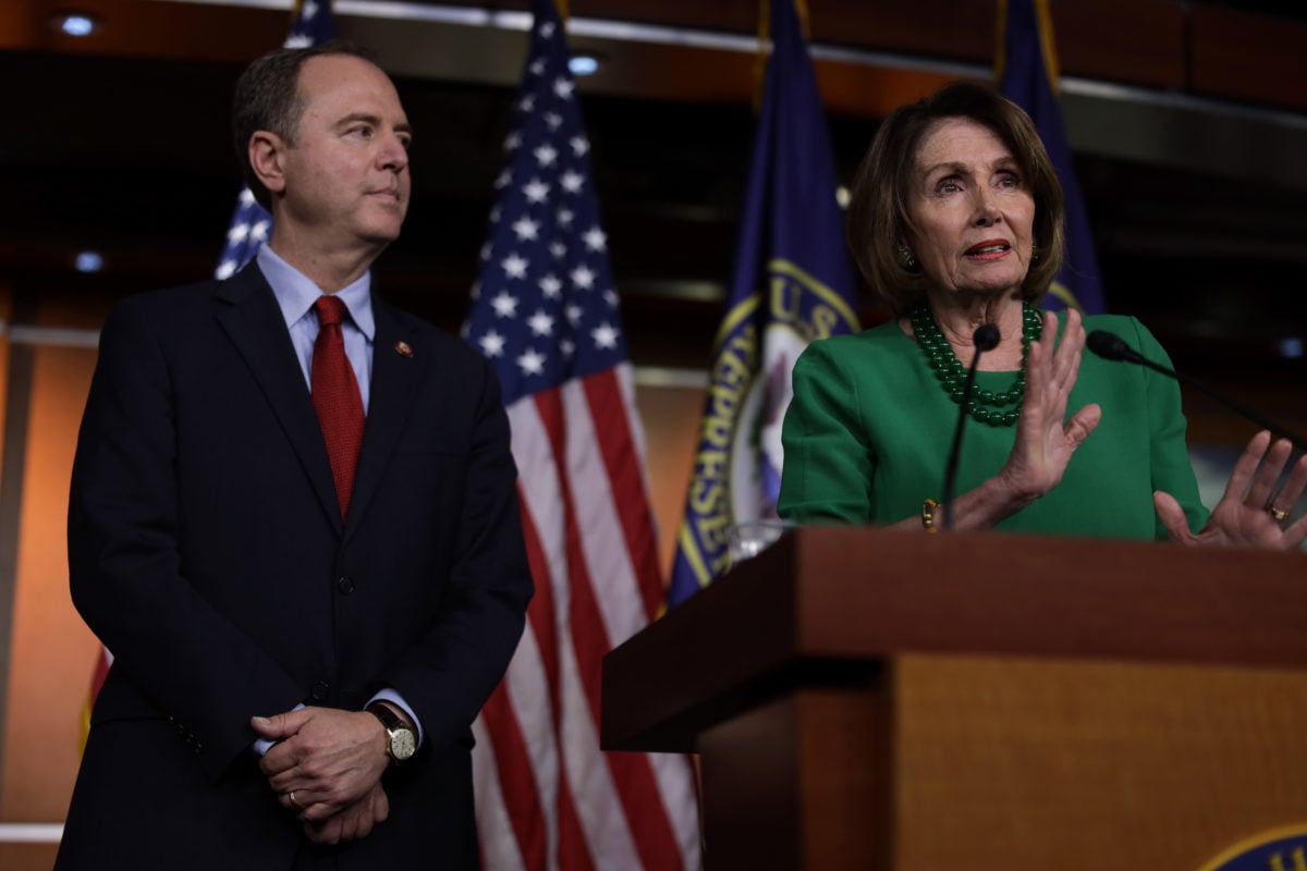 Nancy Pelosi and Adam Schiff Press Conference