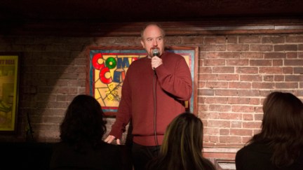 Louis CK in the Comedy Cellar