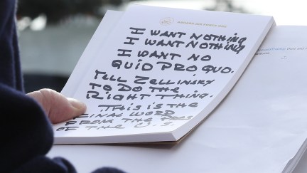 Donald Trump's weird serial killer note to himself