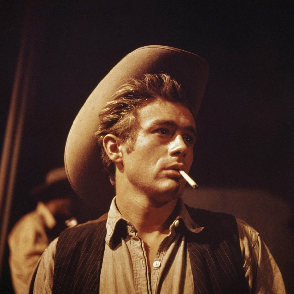 James Dean smoulders in giant