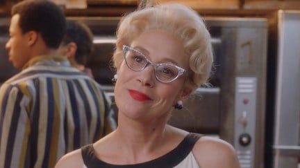 Liza Weil as Carole on Amazon's The Marvelous Mrs. Maisel.