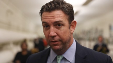 Duncan Hunter (R-CA) speaks to the media