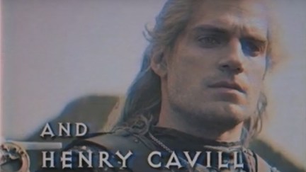 The Witcher '90s style retro intro