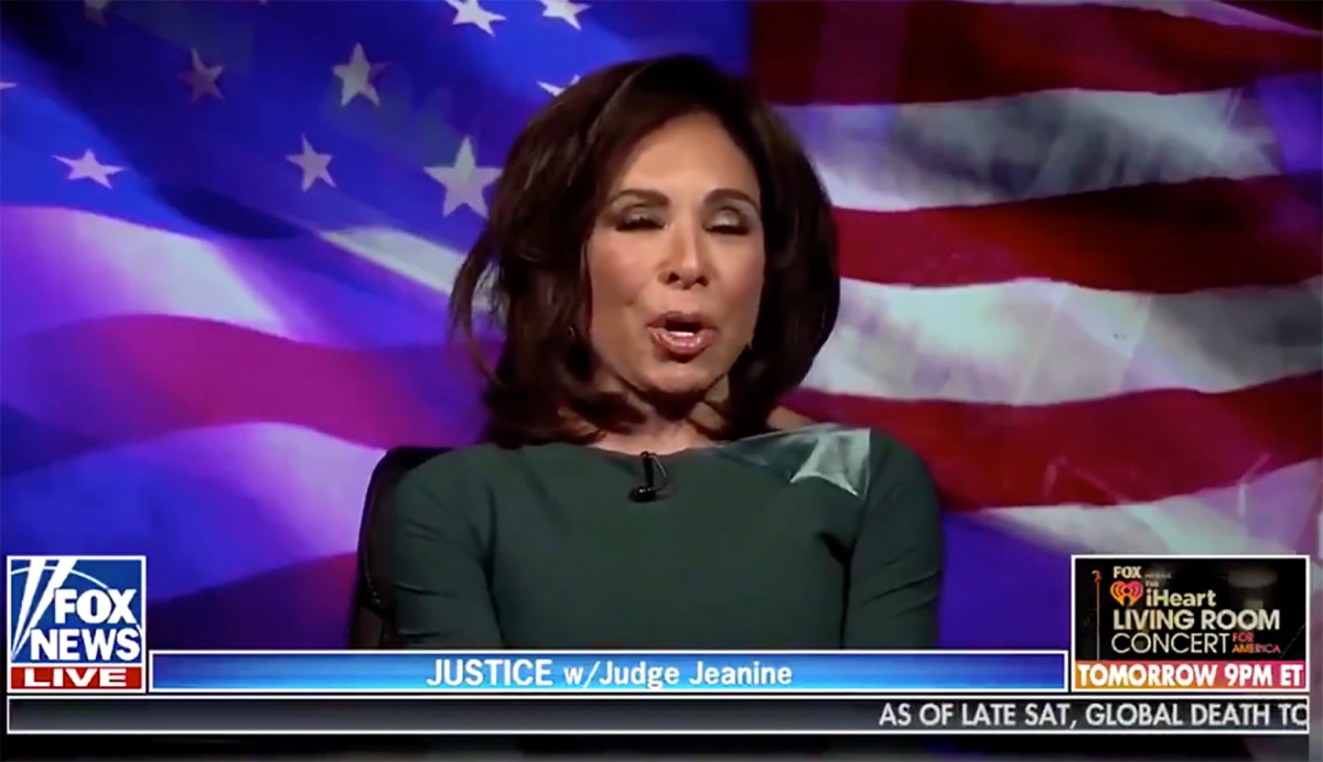 drunk jeanine pirro