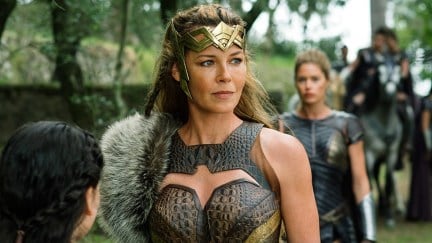 Connie Nielsen, Doutzen Kroes, and Emily Carey in Wonder Woman (2017)