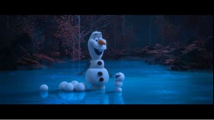 at home with olaf