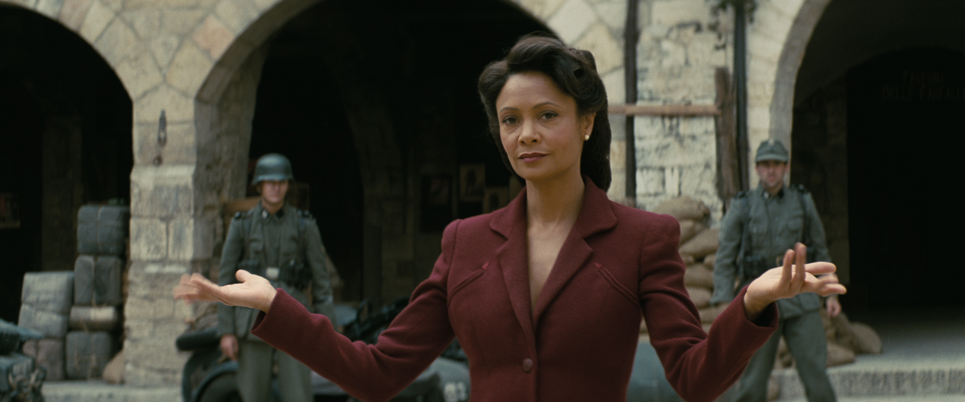 Thandie newton on westworld. HBO.