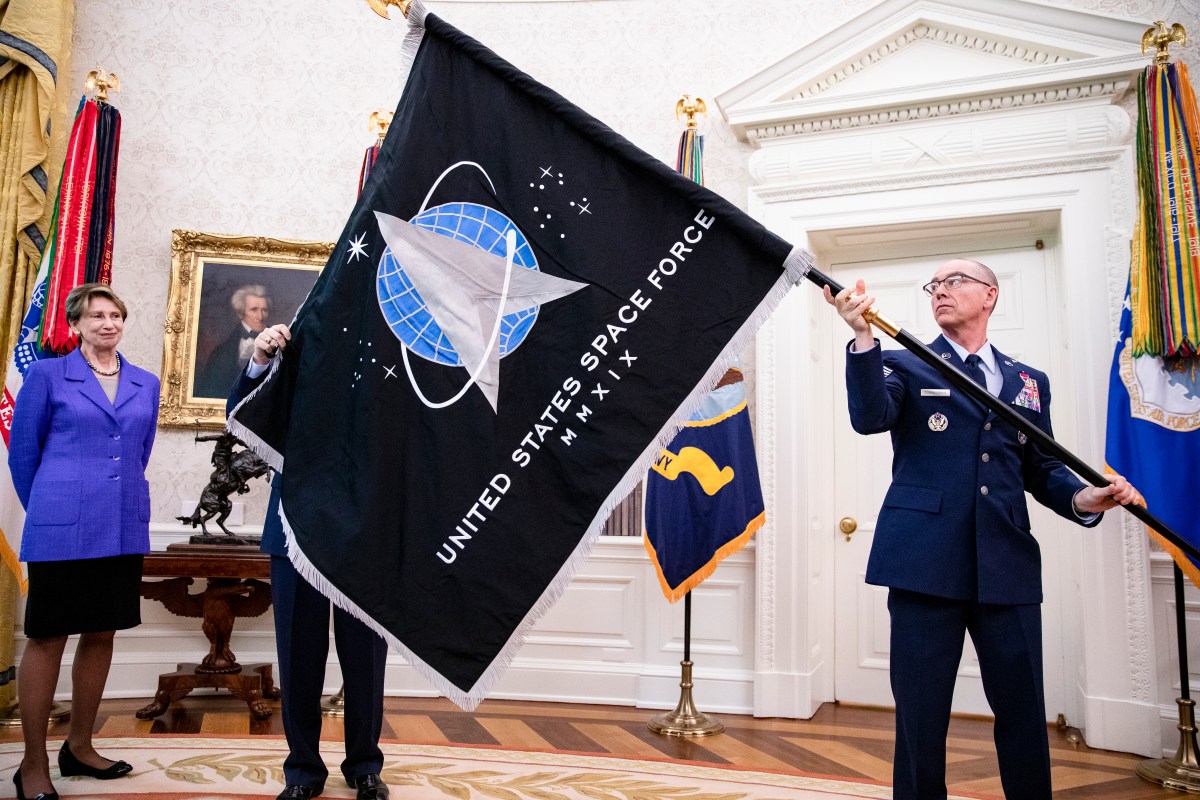 Star Trek flag-eh I mean Space Force