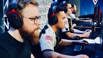 U.S. Army Esports team.