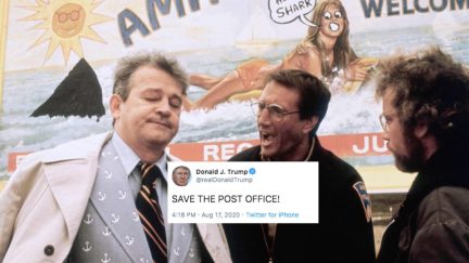 Trump tweets 'Save the Post Office'