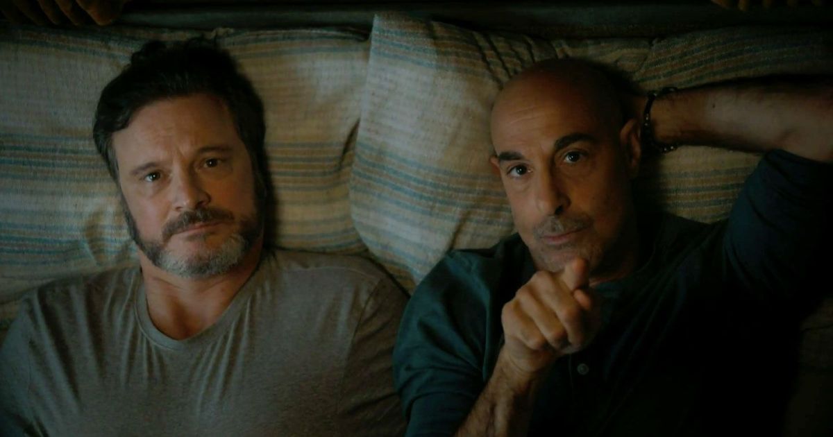 Stanley Tucci and Colin Firth in Supernova