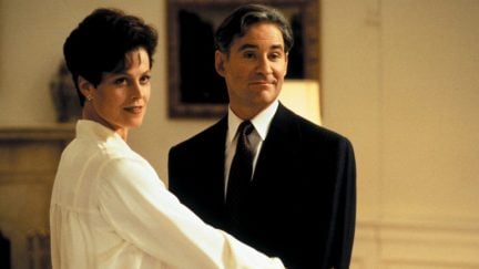 Kevin Kline and Sigourney Weaver in Dave