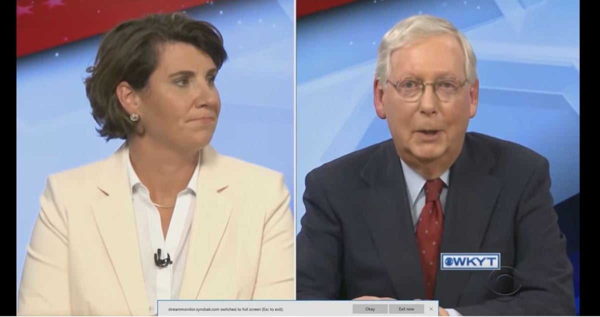 amy mcgrath, mitch mcconnell