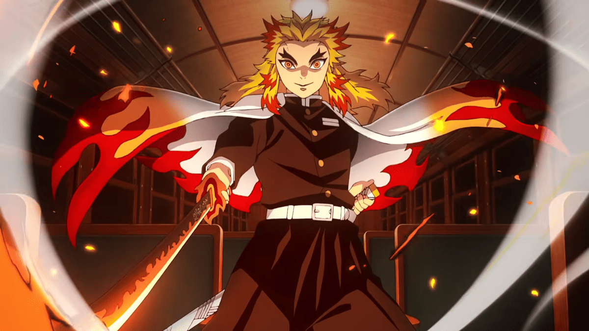 Kyōjurō Rengoku in 'Demon Slayer Mugen Train'